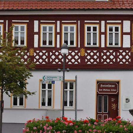 Apartment Therme Natur - Ferienhaus "Zum Goldenen Loewen" Bad Rodach Eksteriør billede