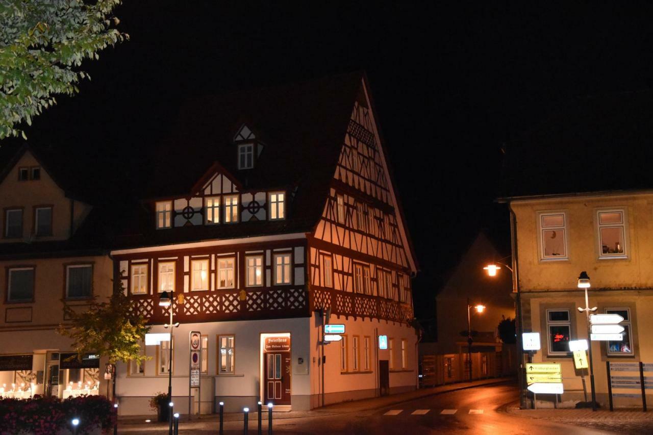 Apartment Therme Natur - Ferienhaus "Zum Goldenen Loewen" Bad Rodach Eksteriør billede