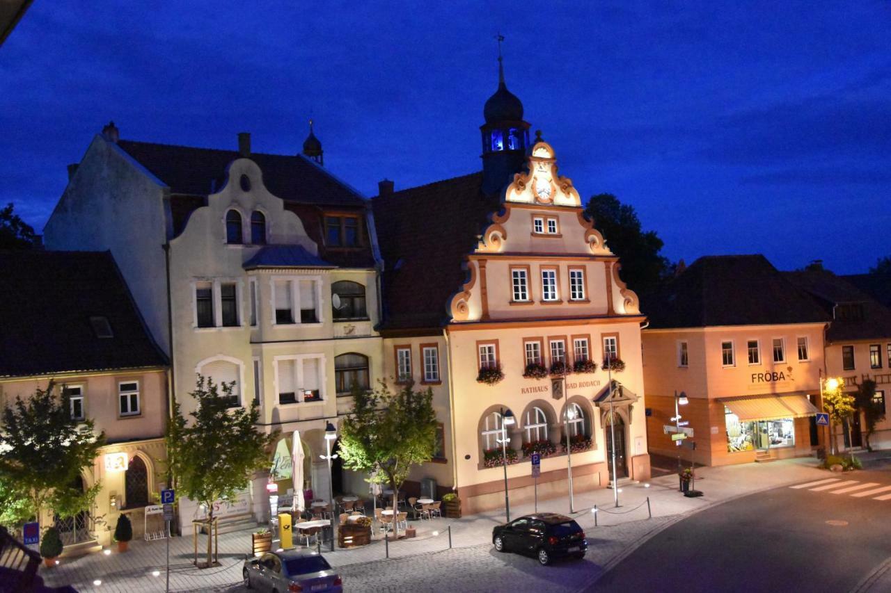 Apartment Therme Natur - Ferienhaus "Zum Goldenen Loewen" Bad Rodach Eksteriør billede